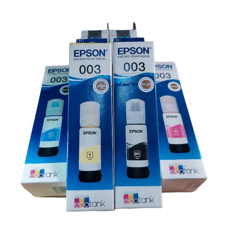 Tinta Printer Epson 003 L1110 L1210 L3110 L3210 L3150 L3250 L5190 L5290 Original 65ml