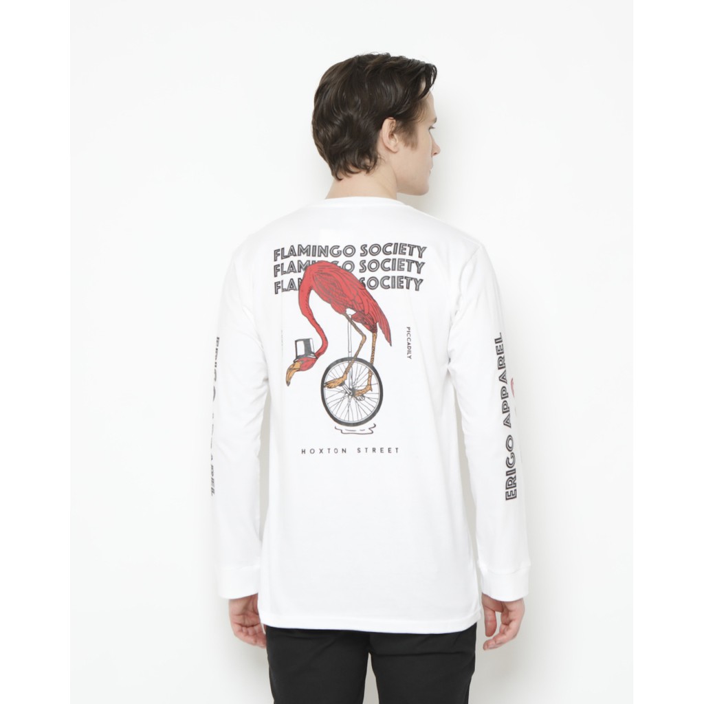 

Erigo Longsleeve Flamingo White