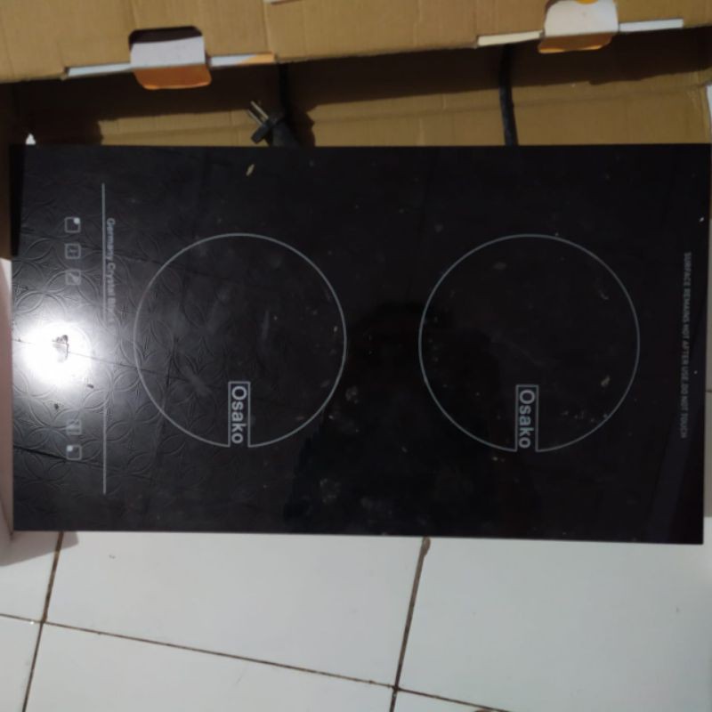 Osako Kompor Listrik Induksi Tanam 2 Tungku