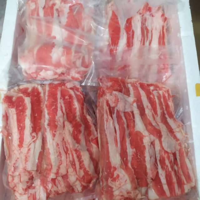 

US shortplate slice 500gr frozen