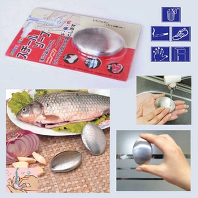 Magic Soap Sabun Cuci tangan Stainless Steel Penghilang Bau Amis