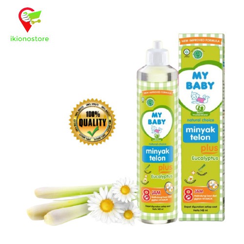 Minyak Telon Plus My Baby 150 ml / Minyak Telon Anak / Minyak Telon My Baby / My Baby 150ml