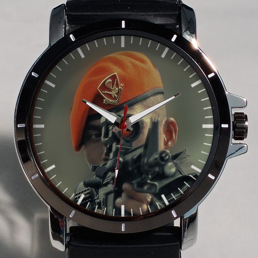 Jam Tangan Pria Keren TNI AD Kopaskhas Custom