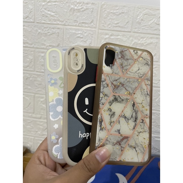 case iphone x/xs 3pcs lucu