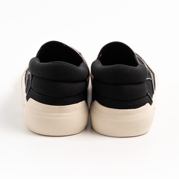 Patrobas Cloud Slip On Black White Original (FREE KAOS KAKI)