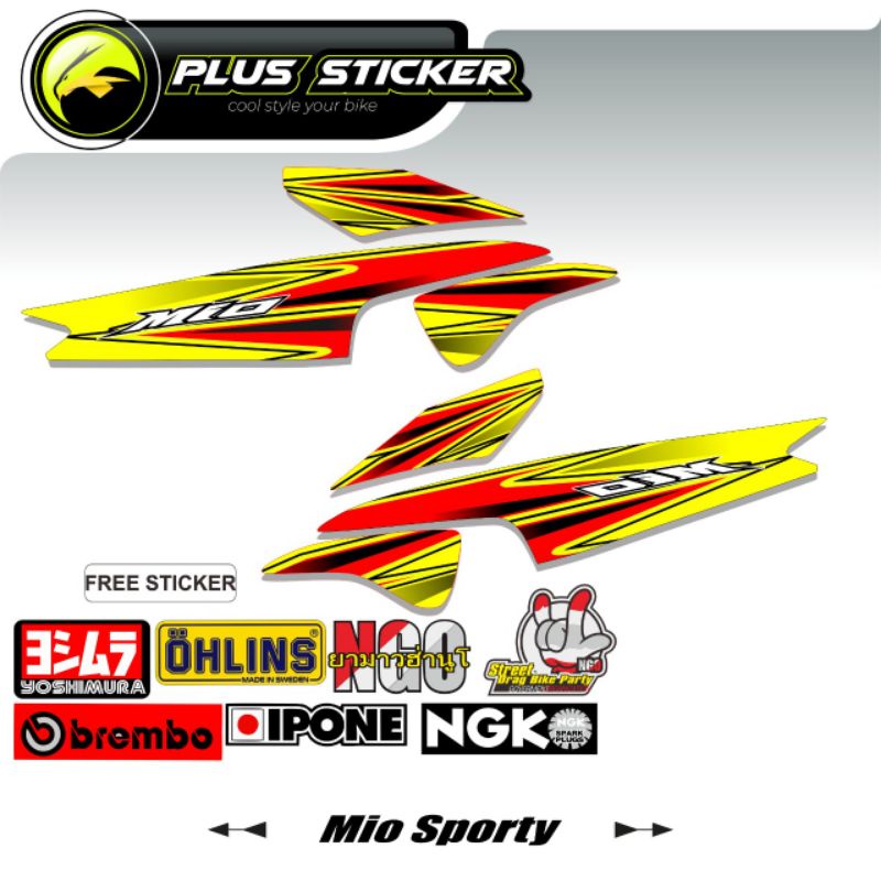 Stripping Mio sporty/Mio smile/Mio carbu/lama