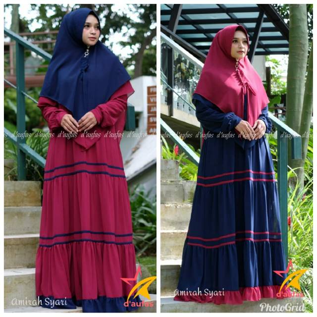 Amirah syari original by D'Aufas