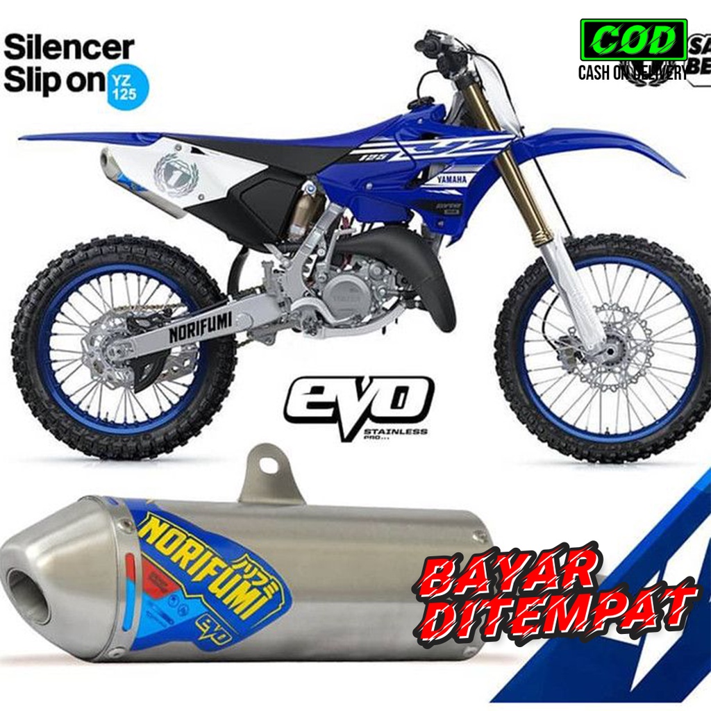 Silencer Knalpot YZ 125 2tak Norifumi Evo Original