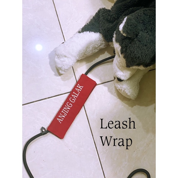 Fawn’G Handmade - Dog Leash Wrap / Leash sleeve Custom Tulisan Nama