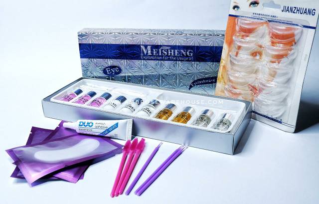 Paket Obat Keriting Bulumata/ Lash Lift Kit Meisheng Original