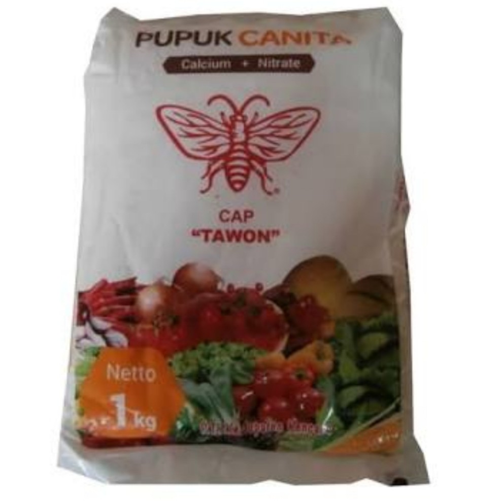 PUPUK CANITA CAP TAWON 1kg Kalsium Nitrat