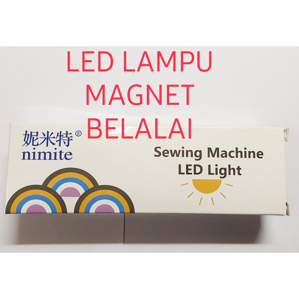 Lampu Mesin Jahit LED 20 Titik Belalai Magnet