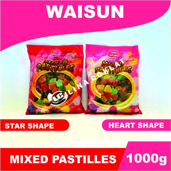 

Jelly malaysia waisun mixed pastiles