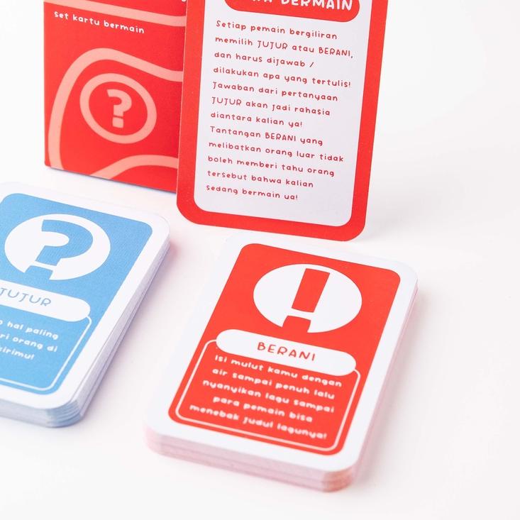 ✭ Jujur Berani - Kartu Permainan Truth Or Dare bersama teman-teman ☃