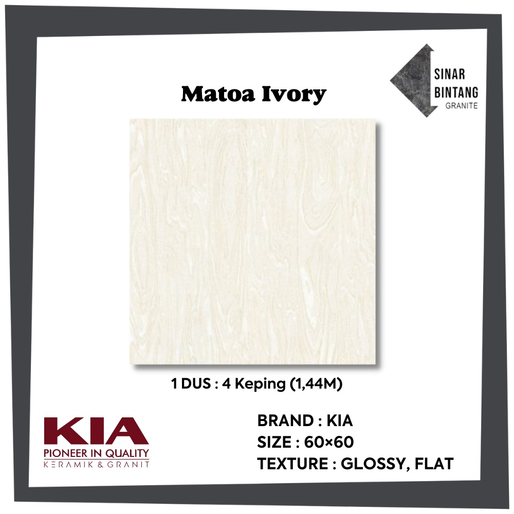 Granit 60X60 | Granit Lantai Matoa Ivory