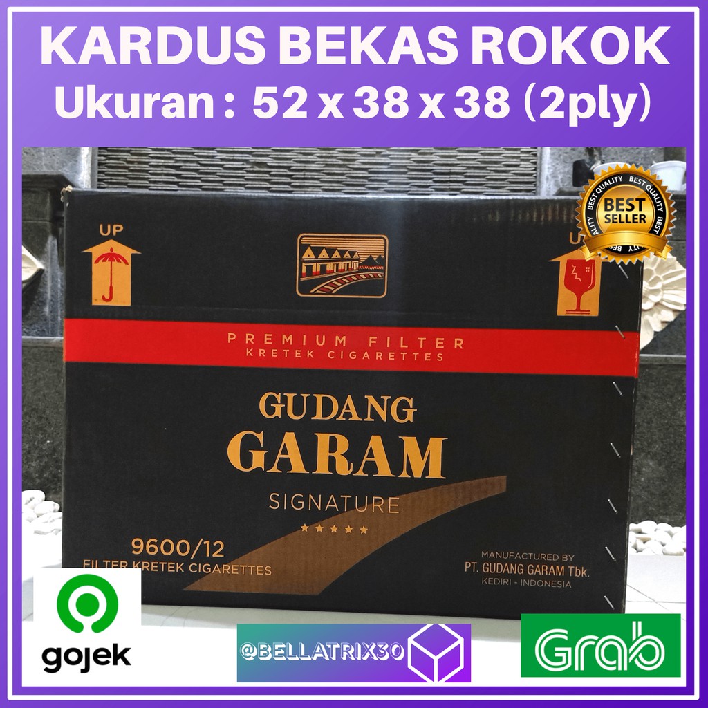 Kardus Bekas Kardus Besar Packing Pindahan Kardus Bekas Rokok Kardus Besar Bekas 52x38x38