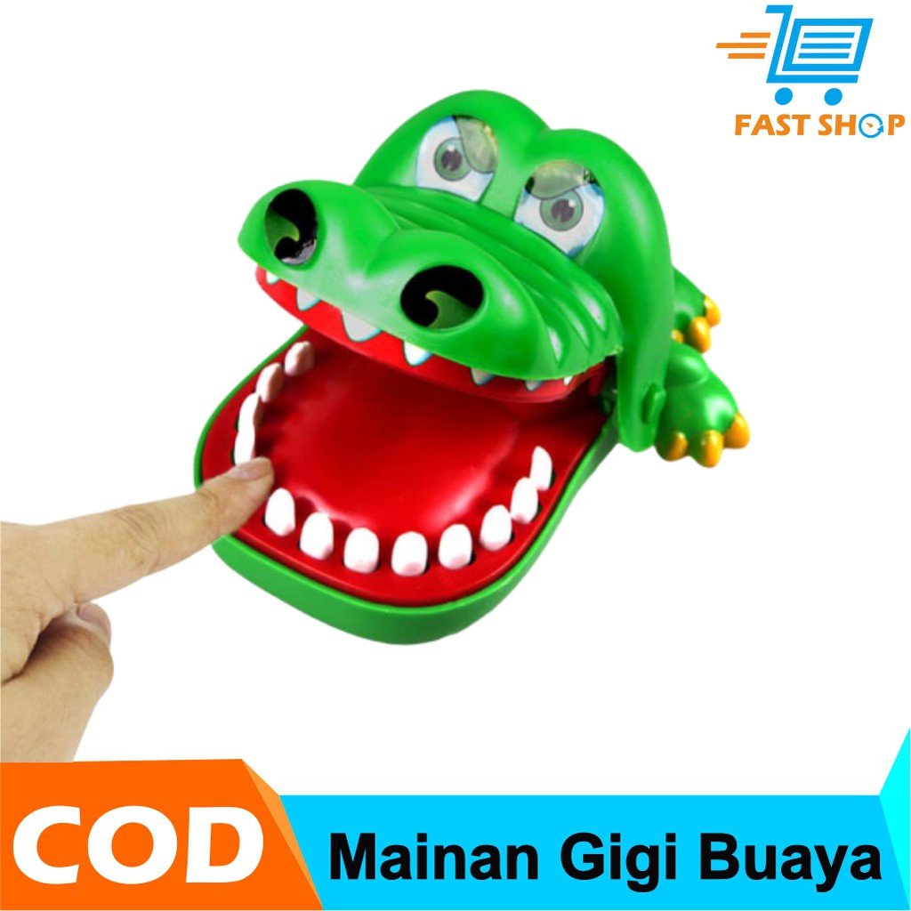 Permainan Seru Gigi Buaya / Crocodile Dentist Bite Biting Hand Finger