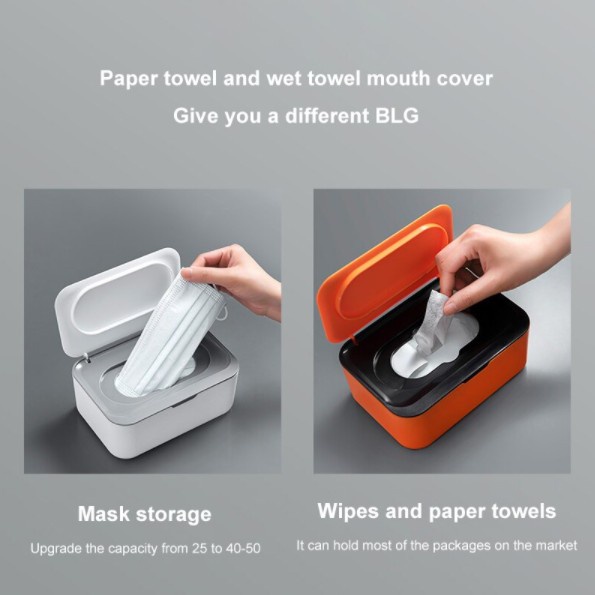 WFH Kotak Dispenser Masker Tissue Basah