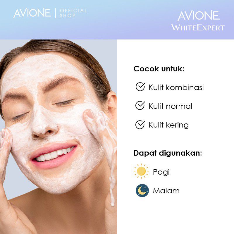 Avione White Expert |facial foam|face toner|day cream|night cream