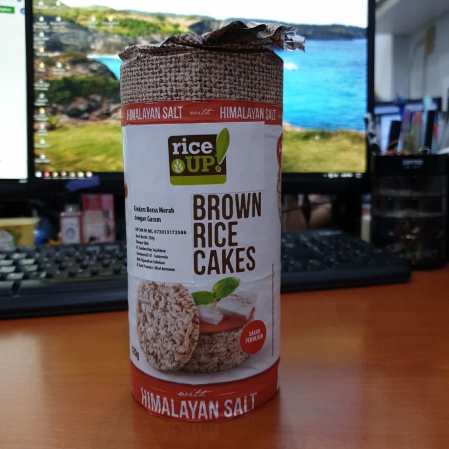 

Rice Up Brown Rice Cakes Himalayan Salt 120gr