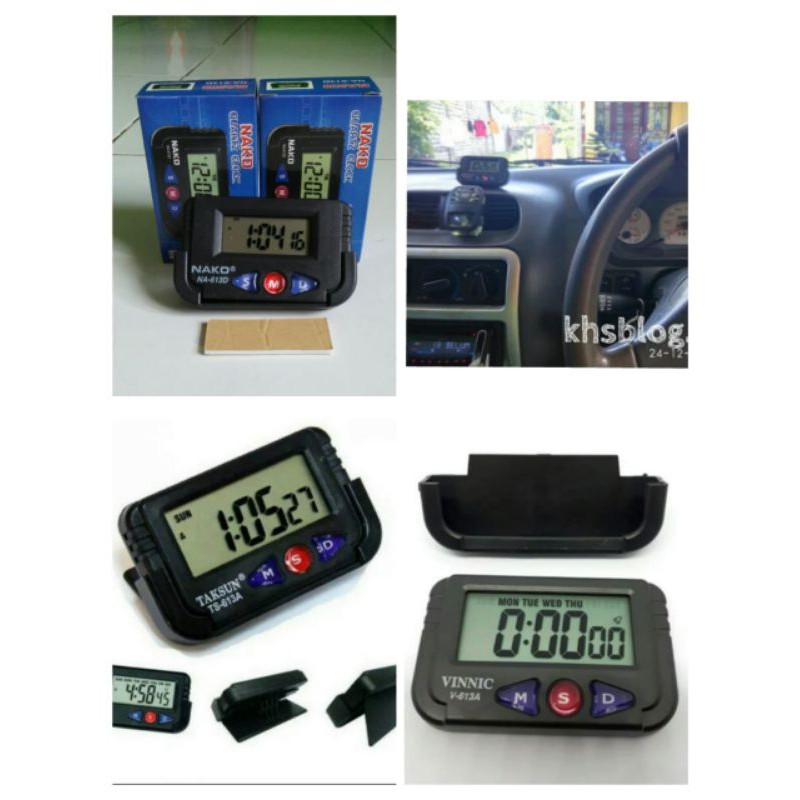 Jam mobil mini digital