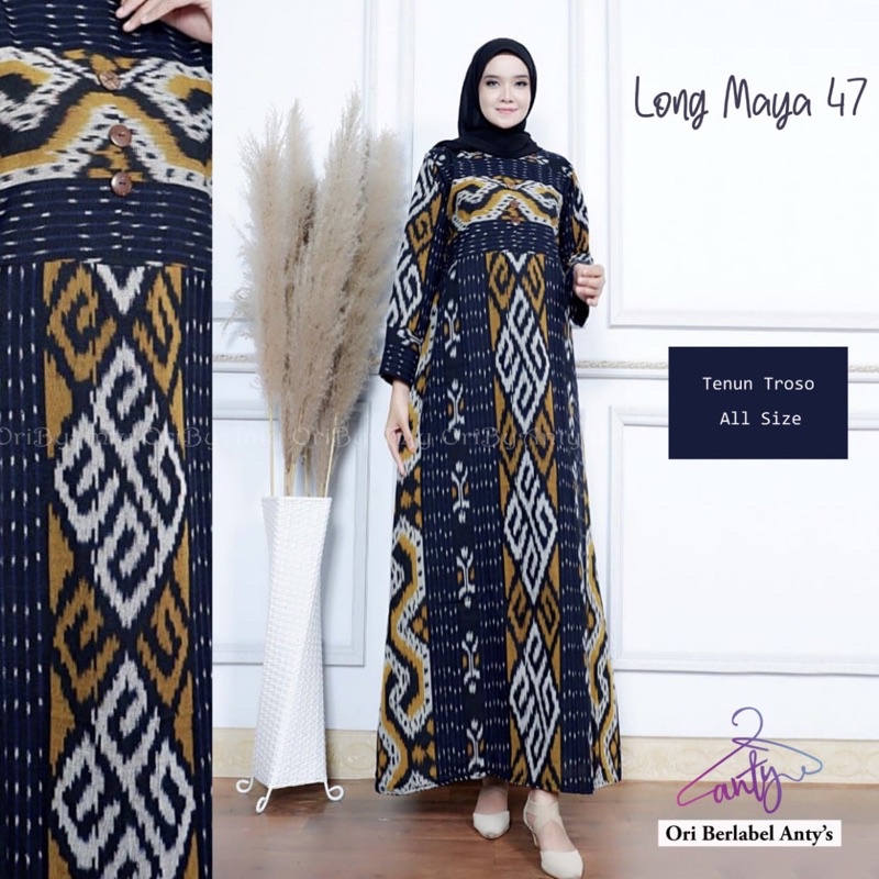 ATASAN WANITA LONG MAYA 47 ORIGINAL BERLABEL BY ANTY’S