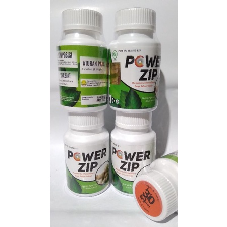HERBAL POWER ZIP 30KAPLET POWER ZIP ISI 30KAPLET