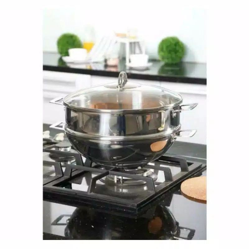 Steamer Pot Panci Pengukus Stainless Steel Ifa Cookware by Ichef