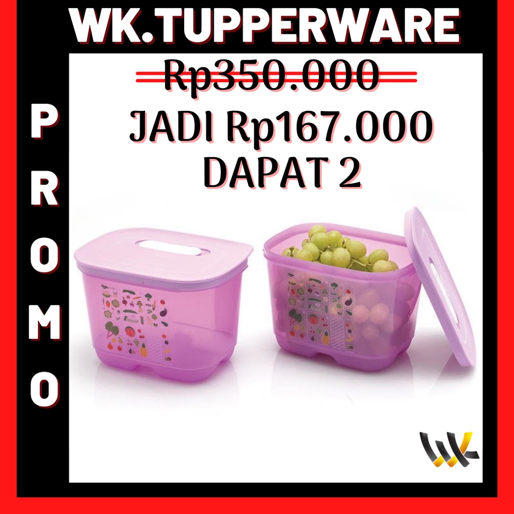 DAPAT 2 TEMPAT BUAH TUPPERWARE TEMPAT BUAH UNIK TEMPAT BUAH KULKAS TEMPAT BUAH BUAHAN TEMPAT BUAH PL