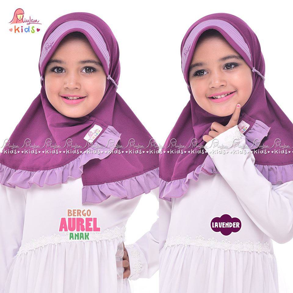 Jilbab Kerudung Anak Bergo Anak AUREL MIULAN