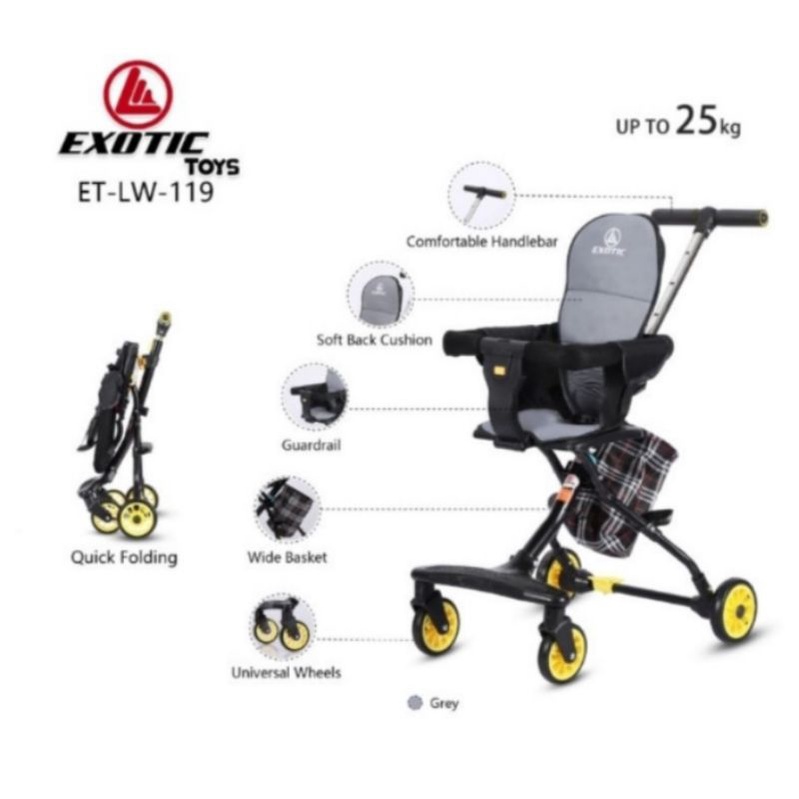 Magic Stroller Micro Trike Kursi Dorong Exotic Traveller ET LW 129 ET LW 119