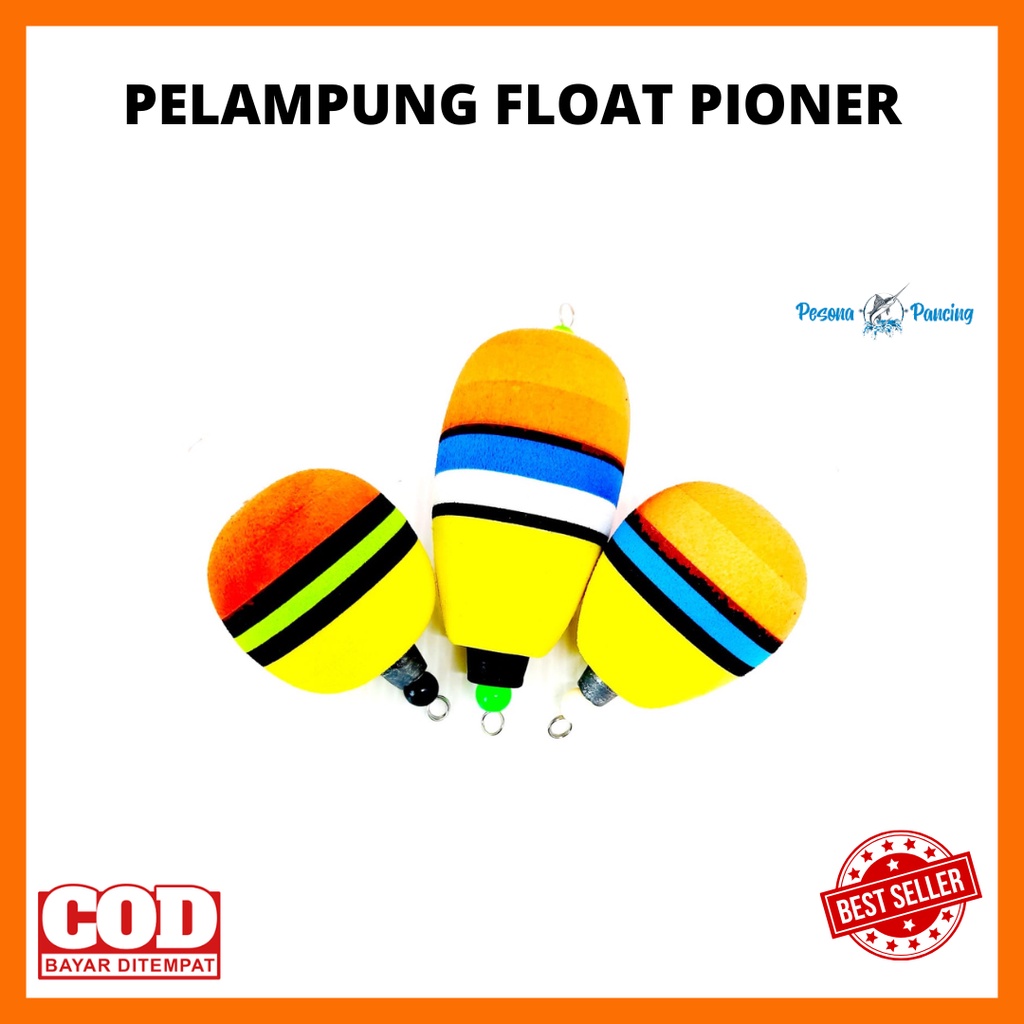 Pelampun Pancing Model FLOAT PIONRER Bahan Busa