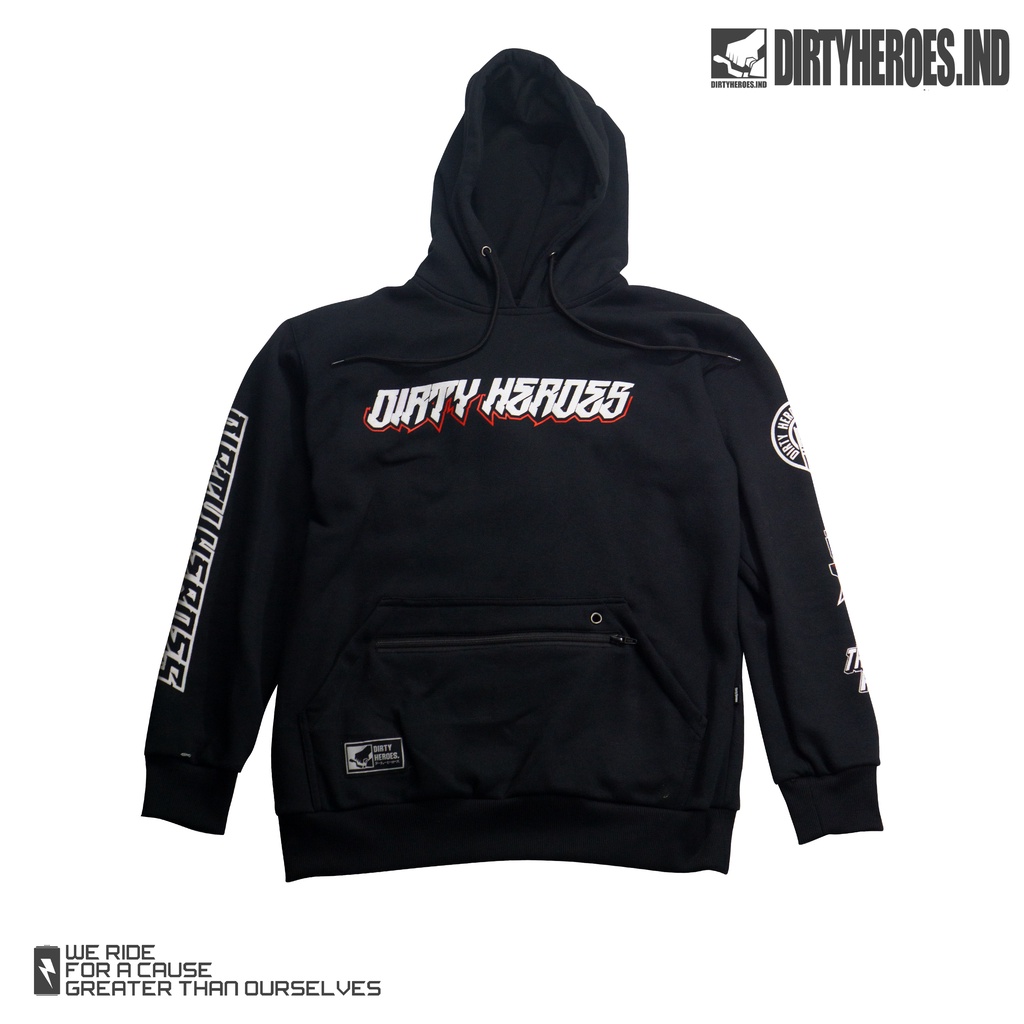 DIRTY HEROES SATAN ROAD |HOODIE | HOODIE | SWEATER | SUPERMOTO | MOTARD | MOTOCROSS | MX
