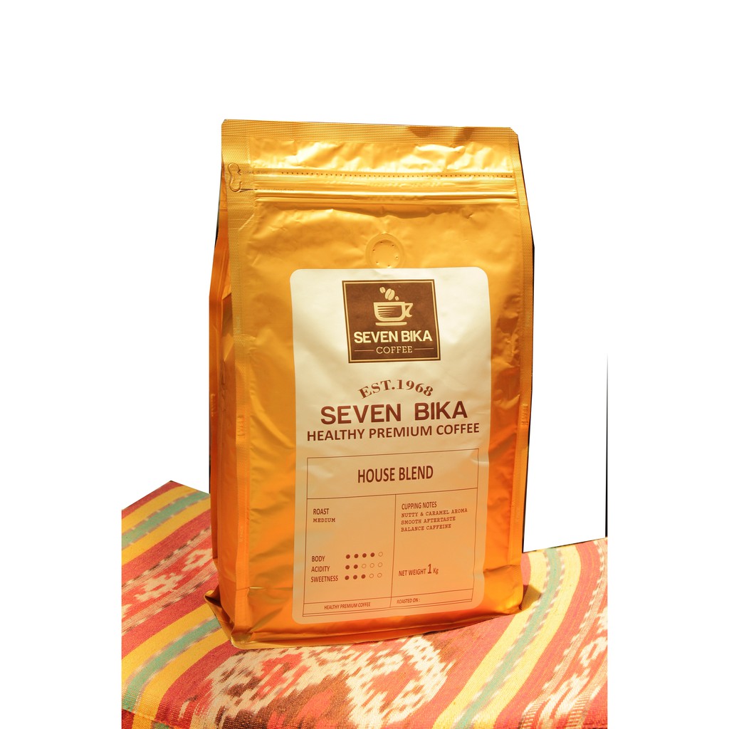 

Seven Bika Horeca House Blend 1 Kg [Bubuk/Biji]