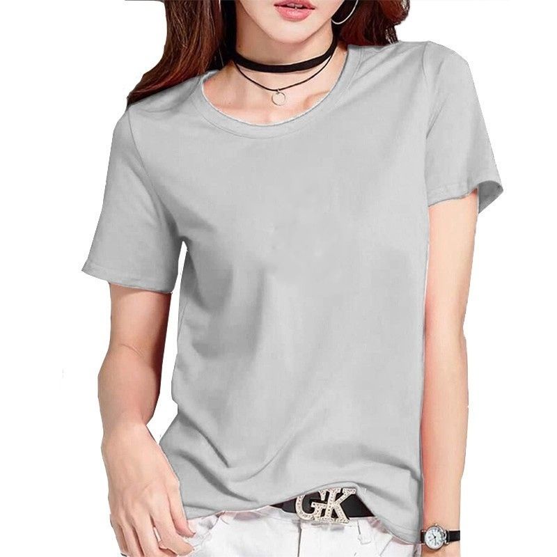 Kaos Wanita/Kaos Polos wanita/Lengan Pendek/Atasan Wanita/T-shirt Atasan Polos/Kaos Distro/O-neck