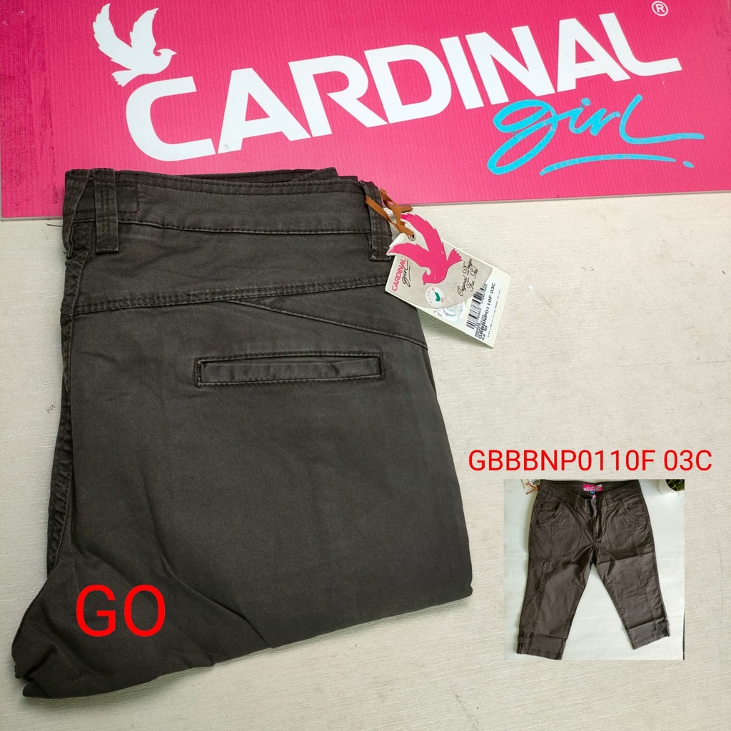 BB CARDINAL DC CELANA BAHAN 7/8 Cewek Celana Cewek Polos