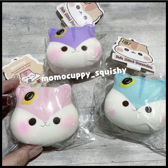 PROMO SQUISHY LICENSED poli mini pancake new colour by popular boxes