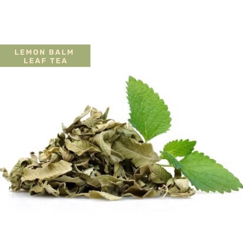 Organic&amp;Joy • Lemon Balm Leaf Tea/Teh daun Lemon Balm Mint/ Melissa officinalis (sehat pencernaan,redakan flu,atasi stress,relaxing,teh herbal daun mint lemon balm,tisane,teh daun mint,teh lavender,teh mawar,teh bunga melati)
