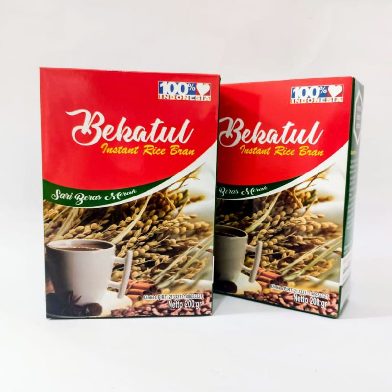 

Bekatul Beras Merah Instan Rice Bran 200 gram Salma Herbal Solo