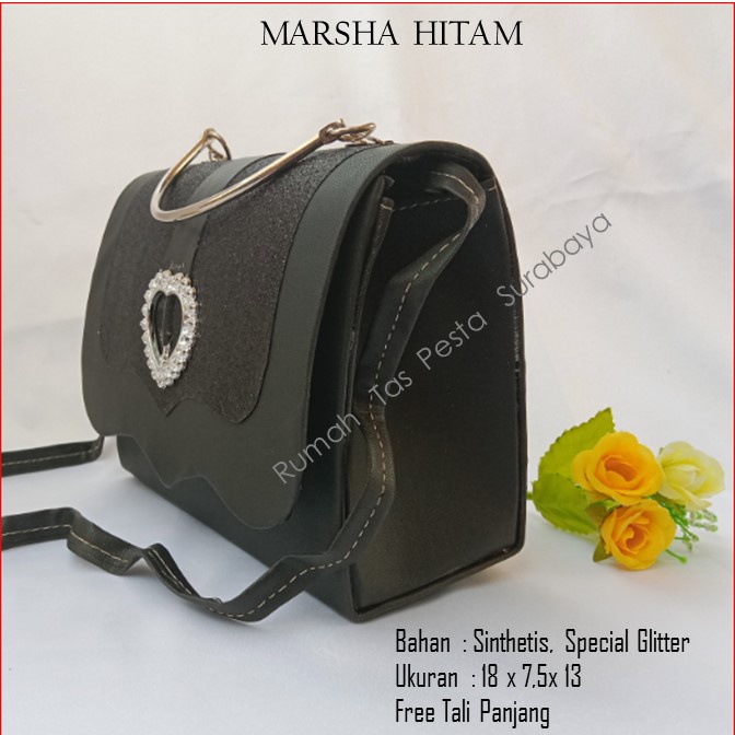 Tas Termurah,Tas Bagus,Tas Unik,MARSHA HITAM