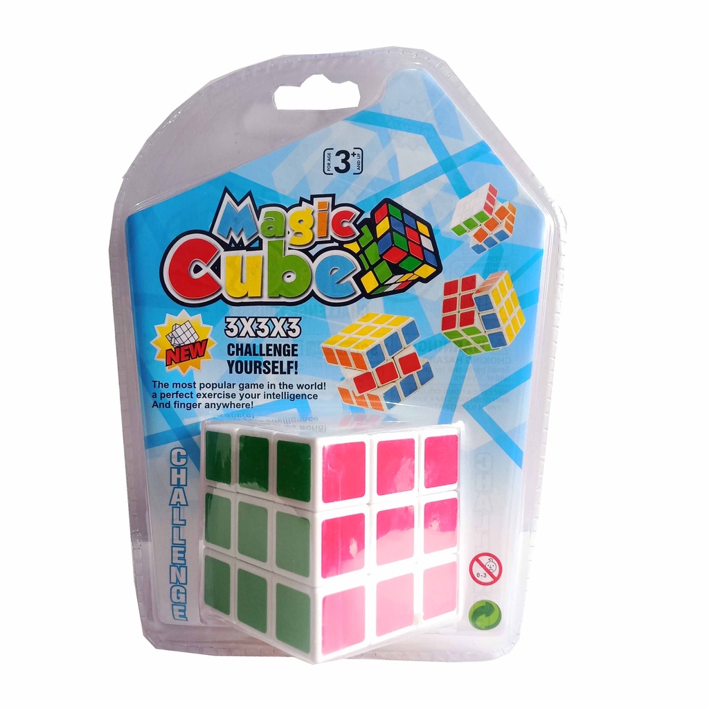 Mainan Rubik Magic Cube Chalenge seri 3x3x3