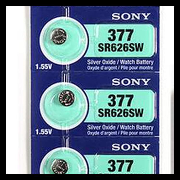 ORIGINAL BATRE / BATERAI / BATTERY JAM SONY SR626SW SR 626 SW / 377 Kode 1142