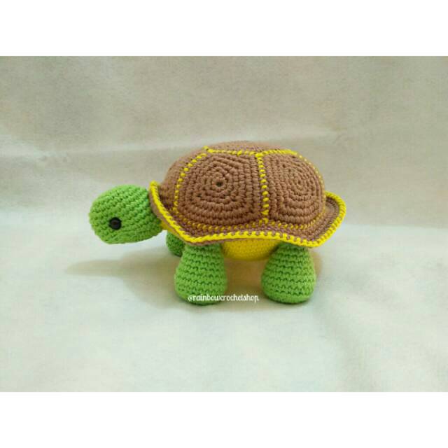 Boneka Rajut Kura-Kura (Amigurumi)