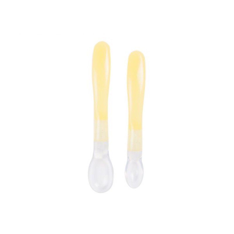 2 Pcs Sendok Bayi Full Silikon Dodo/Silicone Spoon BPA Free DAC037