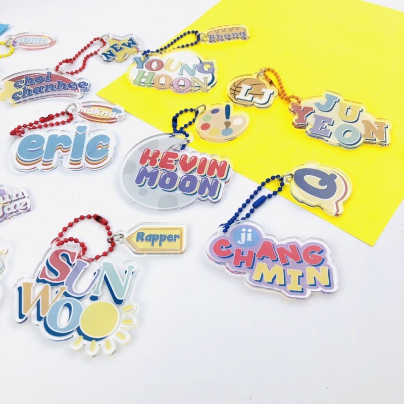 THE BOYZ Keychain (gantungan akrilik THE BOYZ) by Kulkit