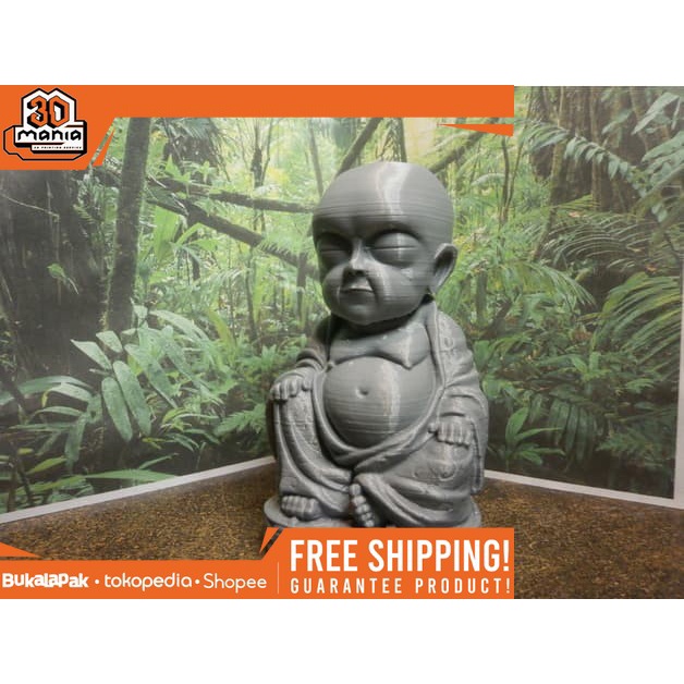 Creepy Baby Buddha Action Figure (3d Printing)