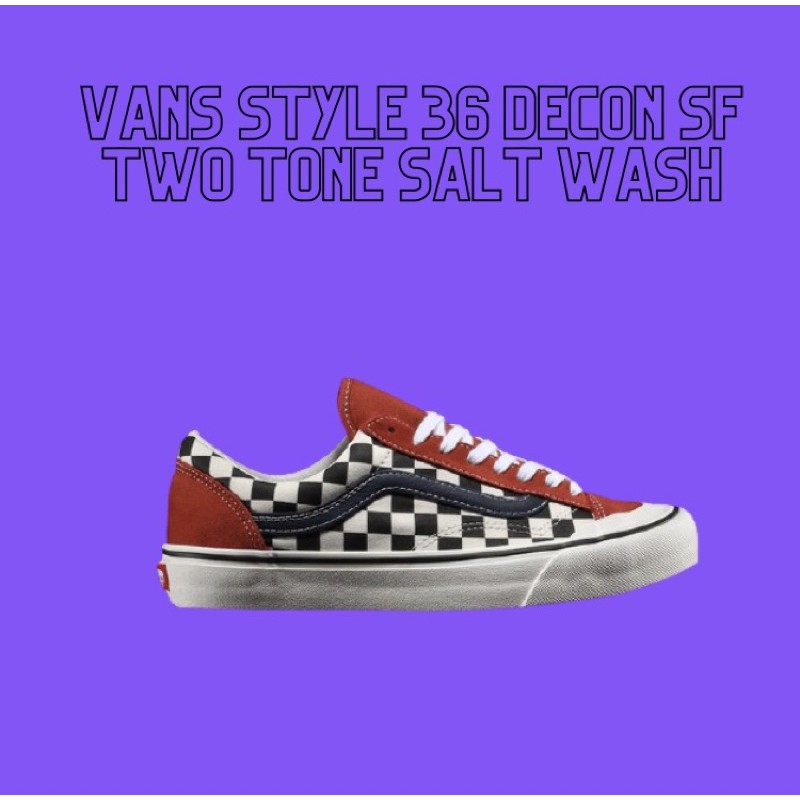 Vans Style 36 Decon SF Two Tone Salt Wash