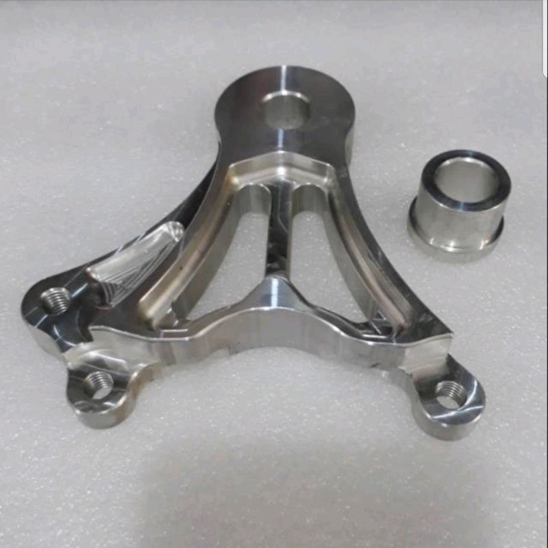 BREKET BRACKET KALIPER 2 PISTON BELAKANG NINJA R SATRIA FU 150