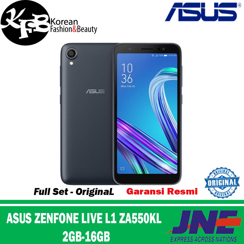 Hp Android ASUS ZENFONE LIVE L1 ZA550KL 2GB/16GB - Garansi Resmi