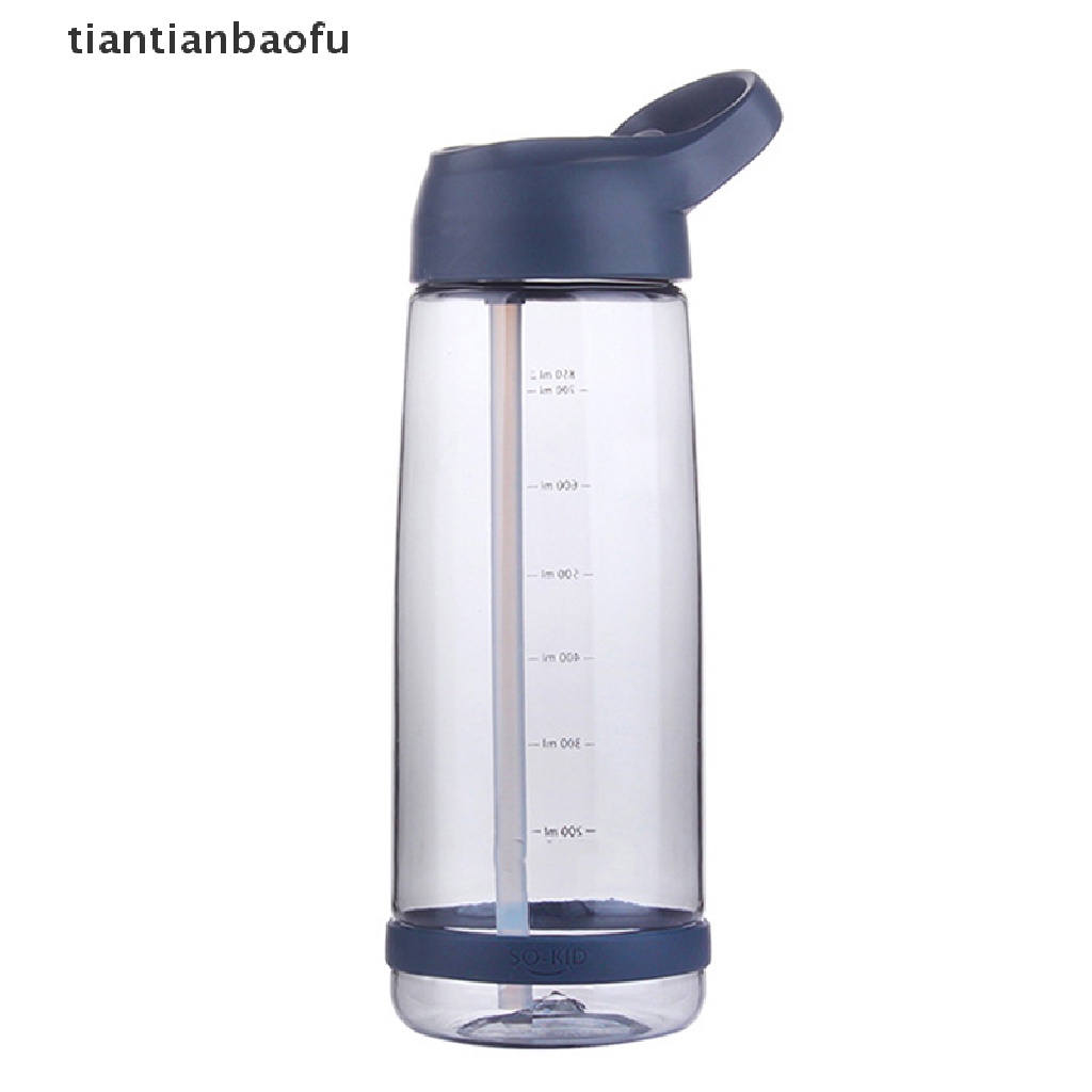 Botol Air Minum 1000ml Dengan Sedotan Ramah Lingkungan Bebas BPA Untuk Olahraga Outdoor